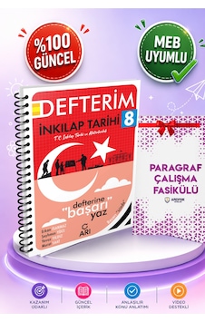 Arı Yayınları 8. Sınıf Sosyalimo İnkılap Tarihi Defterim Arı Yayınları 8. Sınıf Sosyalimo İnkılap Tarihi Defterim