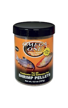 Omega One Shrimp Pellets 270ml / 127gr. Omega One Shrimp Pellets 270ml / 127gr.