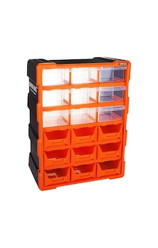 Super-bag Asr-6011 Monoblok Avadanlık Çekmece Seti 18'li 9 Kapalı + 9 Açık 38.1x15.7x47.5 Cm Super-bag Asr-6011 Monoblok Avadanlık Çekmece Seti 18'li 9 Kapalı + 9 Açık 38.1x15.7x47.5 Cm