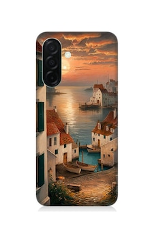 Samsung Galaxy A26 Uyumlu Sahil Evleri Desenli Silikon Kılıf Samsung Galaxy A26 Uyumlu Sahil Evleri Desenli Silikon Kılıf