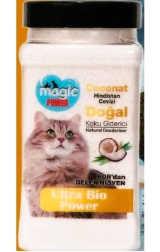 Magic Power Kedi Kumu Koku Giderici Hindistan Cevizi 175 Gr Magic Power Kedi Kumu Koku Giderici Hindistan Cevizi 175 Gr