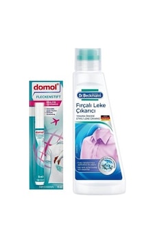 Domol Leke Çıkarıcı Kalem 9 ML + Dr. Beckmann Fırçalı Leke Çıkarıcı Domol Leke Çıkarıcı Kalem 9 ML + Dr. Beckmann Fırçalı Leke Çıkarıcı