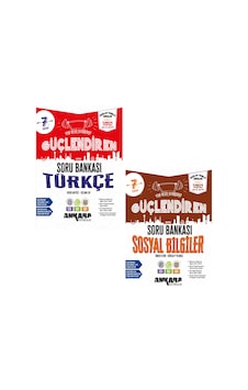 Ankara 2027 7. Sınıf Türkçe + Sosyal Bilgiler Güçlendiren Soru Bankası Seti 2 Kitap Maarif Model Ankara 2027 7. Sınıf Türkçe + Sosyal Bilgiler Güçlendiren Soru Bankası Seti 2 Kitap Maarif Model