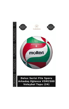 Delux Serisi File Sporu Arkadaş Eğlence V5m2500 Voleybol Topu 24 Çok Renkli Delux Serisi File Sporu Arkadaş Eğlence V5m2500 Voleybol Topu 24 Çok Renkli