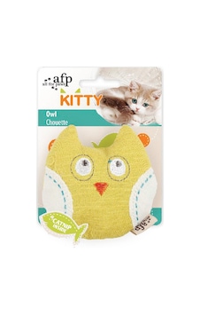 Cosmotex 847922027223 Afp Kitty - Peluş Sarı Baykuş Yavru Kedi Oyuncak Cosmotex 847922027223 Afp Kitty - Peluş Sarı Baykuş Yavru Kedi Oyuncak