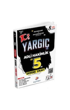 Dizgi Kitap 2025 Yargıç Adli Hakimlik Tamamı Yenilenmiş Pdf Çözümlü 5 Deneme 8. Baskı Dizgi Kitap 2025 Yargıç Adli Hakimlik Tamamı Yenilenmiş Pdf Çözümlü 5 Deneme 8. Baskı