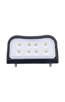 Frıstom 12v-30v Plaka Lambası 8 Ledli Siyah 100 X 50 Mm E9 Frıstom 12v-30v Plaka Lambası 8 Ledli Siyah 100 X 50 Mm E9
