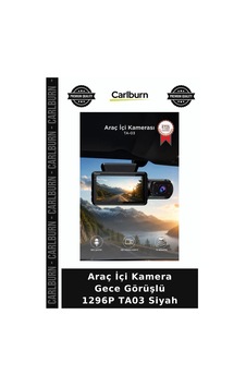 Premium Araç İçi Kamera Gece Görüşlü 1296p Ta03 Siyah İkili Sistem Trafik Donanım Premium Araç İçi Kamera Gece Görüşlü 1296p Ta03 Siyah İkili Sistem Trafik Donanım