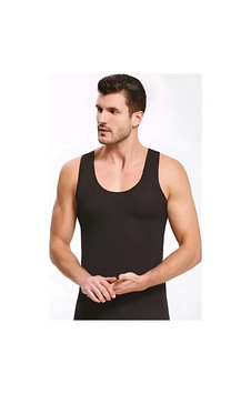Mtm My The Mall İlke Lycra Bambu Erkek Atlet Beyaz