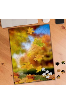 Sonbaharda Sararmış Yapraklar 240 Parça Puzzle Yapboz-ks699515 Sonbaharda Sararmış Yapraklar 240 Parça Puzzle Yapboz-ks699515