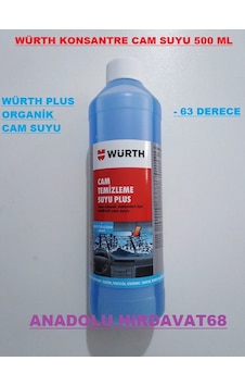 Würth -63 Cam Suyu Antifirizli Konsantre Oto Cam Suyu 500 Ml Würth -63 Cam Suyu Antifirizli Konsantre Oto Cam Suyu 500 Ml