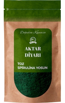 Spirulina Toz Yosun 100 Saf 100 Gr Aktar Diyarı Diğer
