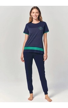 Poleren 7170 Yarım Kol Pijama Takımı 001 Poleren 7170 Yarım Kol Pijama Takımı 001