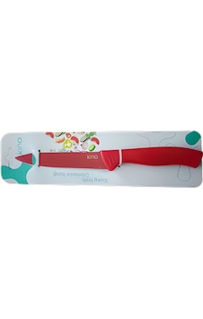 Dilimleme Bıçağı Kırmızı Renk 24 Cm Kino