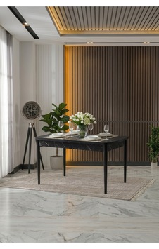 80 X 130 Açılabilir Yemek Masası Açıldığında 80 X 170 Olmaktadır Siyah Siyah 80 X 130 Açılabilir Yemek Masası Açıldığında 80 X 170 Olmaktadır Siyah Siyah