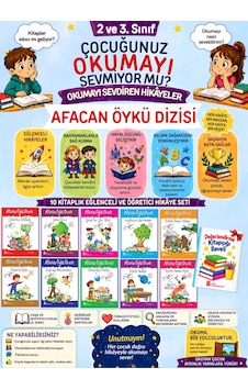 3.sınıflar İçin Okuma Alışkanlığı Kazandıran 10'lu Hikaye Seti 3.sınıflar İçin Okuma Alışkanlığı Kazandıran 10'lu Hikaye Seti