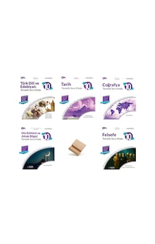 Palme 10. Sınıf 2027 Maarif Edebiyat Tarih Coğrafya Din Ve Felsefe 5li Set Soru Bankası + Telefon Standı Palme 10. Sınıf 2027 Maarif Edebiyat Tarih Coğrafya Din Ve Felsefe 5li Set Soru Bankası + Telefon Standı