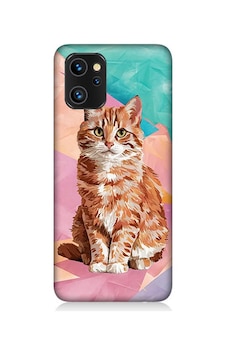 Reeder S19 Max Pro Uyumlu Renkli Kedi Desenli Silikon Kılıf Reeder S19 Max Pro Uyumlu Renkli Kedi Desenli Silikon Kılıf