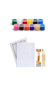 Rich Funny Kids 25 Ml Akrilik 12 Li Set 35x50 Tuval Daller Rowney 4'lü Fırça Seti Rich Funny Kids 25 Ml Akrilik 12 Li Set 35x50 Tuval Daller Rowney 4'lü Fırça Seti