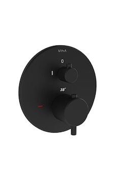 VitrA A4267236 Origin Ankastre Termostatik Duş Bataryası Siyah VitrA A4267236 Origin Ankastre Termostatik Duş Bataryası Siyah