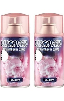 Discover Air Freshener Sprey Barby 2 x 320 ML Discover Air Freshener Sprey Barby 2 x 320 ML