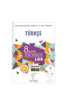 8.Sınıf LGS Türkçe Soru Bankası- Karekök Eğitim Yayın 8.Sınıf LGS Türkçe Soru Bankası- Karekök Eğitim Yayın