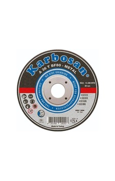 Karbosan Nk Düz Metal Kesme Taşı 230x3.0x22 Mm Karbosan Nk Düz Metal Kesme Taşı 230x3.0x22 Mm