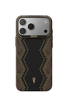 İphone 17 Pro Max Uyumlu Kılıf M-safe Şarj Özellikli Raptic Aramid Skin Scepter Serisi Kapak Siyah İphone 17 Pro Max Uyumlu Kılıf M-safe Şarj Özellikli Raptic Aramid Skin Scepter Serisi Kapak Siyah