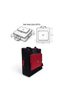 Elite-grx16 Mikser İçin Uyumlu Profesyonel Soft Case Taşıma Çantası. Kırmızı Elite-grx16 Mikser İçin Uyumlu Profesyonel Soft Case Taşıma Çantası. Kırmızı