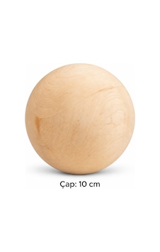 Ahşap Top - Küre 10 Cm Çap Belirtilmemiş Ahşap Top - Küre 10 Cm Çap Belirtilmemiş