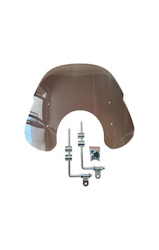 Vespa Lüx Tip Ayna Bağlantılı Siperlik Cam Tüm Modellere Uyumlu Vespa Lüx Tip Ayna Bağlantılı Siperlik Cam Tüm Modellere Uyumlu