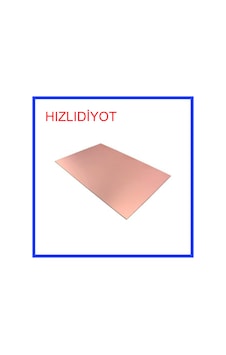 10X20 Fr2 Bakır Baskı Devre Plaketi 10X20 Fr2 Bakır Baskı Devre Plaketi