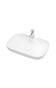 Lapino Premium Class 70 CM Tezgah Üstü Lavabo Beyaz Lapino Premium Class 70 CM Tezgah Üstü Lavabo Beyaz