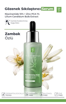 Gözenek Sıkılaştırıcı Zambak Özlü Cilt Bakım Serumu 30 ML