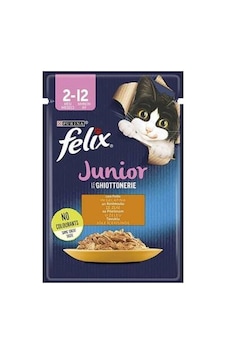 Pouch Junior Tavuklu Yavru Kedi Konservesi 85 Gr Pouch Junior Tavuklu Yavru Kedi Konservesi 85 Gr