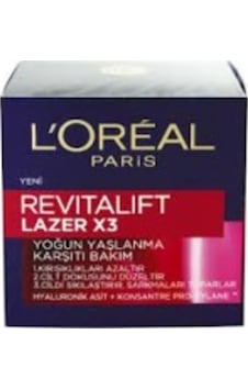 L'Oreal Paris Revitalift Lazer X3 Krem 50 ML L'Oreal Paris Revitalift Lazer X3 Krem 50 ML