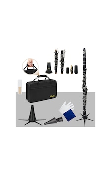 Midex BNS-4000 Pak Sol Klarnet 4 Yüzüklü Stand Full Set Midex BNS-4000 Pak Sol Klarnet 4 Yüzüklü Stand Full Set