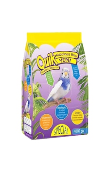 Quik Kabuksuz Muhabbet Kuşu Yemi 400 Gr Quik Kabuksuz Muhabbet Kuşu Yemi 400 Gr