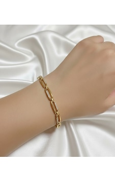 Xuping Modern Tasarım Zirkon Taşlı Kuyumcu Serisi Premium Bileklik 17cm + 2cm Ayarlı Gold Xuping Modern Tasarım Zirkon Taşlı Kuyumcu Serisi Premium Bileklik 17cm + 2cm Ayarlı Gold