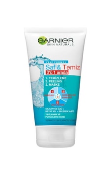 Garnier Saf&Temiz 3Ü1 Arada Temizleme&Peeling&Maske 150 Ml Garnier Saf&Temiz 3Ü1 Arada Temizleme&Peeling&Maske 150 Ml