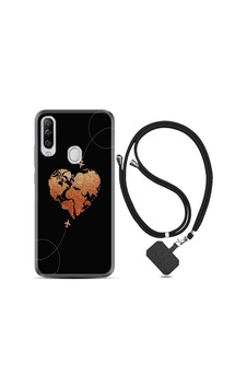 General Mobile GM20 Pro Kılıf Boyun Askılı Plane Heart 1721 General Mobile GM20 Pro Kılıf Boyun Askılı Plane Heart 1721