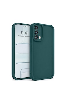 Oppo A74 4g Uyumlu Kamera Çıkıntılı Mat Silikon Telefon Kılıfı Yeşil Oppo A74 4g Uyumlu Kamera Çıkıntılı Mat Silikon Telefon Kılıfı Yeşil