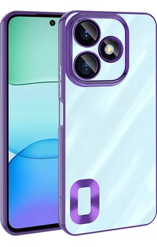 Xiaomi Redmi 13 4g Kılıf Kamera Korumalı Logo Gösteren Zore Omega Kapak Lila Xiaomi Redmi 13 4g Kılıf Kamera Korumalı Logo Gösteren Zore Omega Kapak Lila