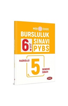 6.Sınıf PYBS Bursluluk Sınavı Fasiküllü 5 Deneme - Data Yayınları 6.Sınıf PYBS Bursluluk Sınavı Fasiküllü 5 Deneme - Data Yayınları