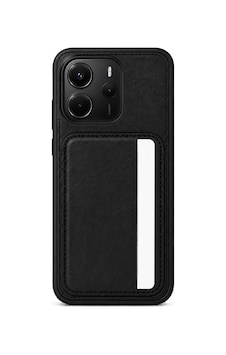 Cardx Redmi Note 14 4g Uyumlu Vegan Deri Kartlıklı Kamera Korumalı Kılıf Siyah Cardx Redmi Note 14 4g Uyumlu Vegan Deri Kartlıklı Kamera Korumalı Kılıf Siyah