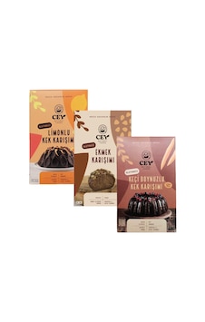 Cey Natural Glutensiz Ekmek Ve Kek Mucize Karışımlar Seti Cey Natural Glutensiz Ekmek Ve Kek Mucize Karışımlar Seti