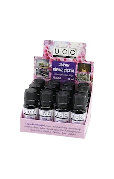 Ucc Esansiyel Koku Yağı 10ml Japon Çiçek Buhardanlık Çamaşır Makine Ütü Vb. Kullanım - 12'li Paket Diğer Ucc Esansiyel Koku Yağı 10ml Japon Çiçek Buhardanlık Çamaşır Makine Ütü Vb. Kullanım - 12'li Paket Diğer
