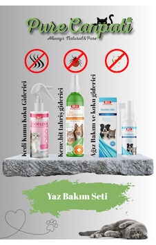 Purecanpati Kedi Koku Giderici/ağız Bakım/cilt Tahriş Bakım Seti