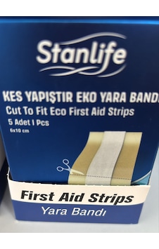 Stanlıfe Kes Yapıştır Eko Yara Bandı 5 Li Stanlıfe Kes Yapıştır Eko Yara Bandı 5 Li