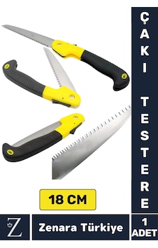 Kompakt Kamp Piknik Mangal Outdoor Tamirat Kesme Cep Boy Çakı Tipi Katlanır Budama Testeresi 18 Cm